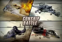 تحميل لعبة الطائرات للاندرويد Gunship battle 2023 اخر اصدار
